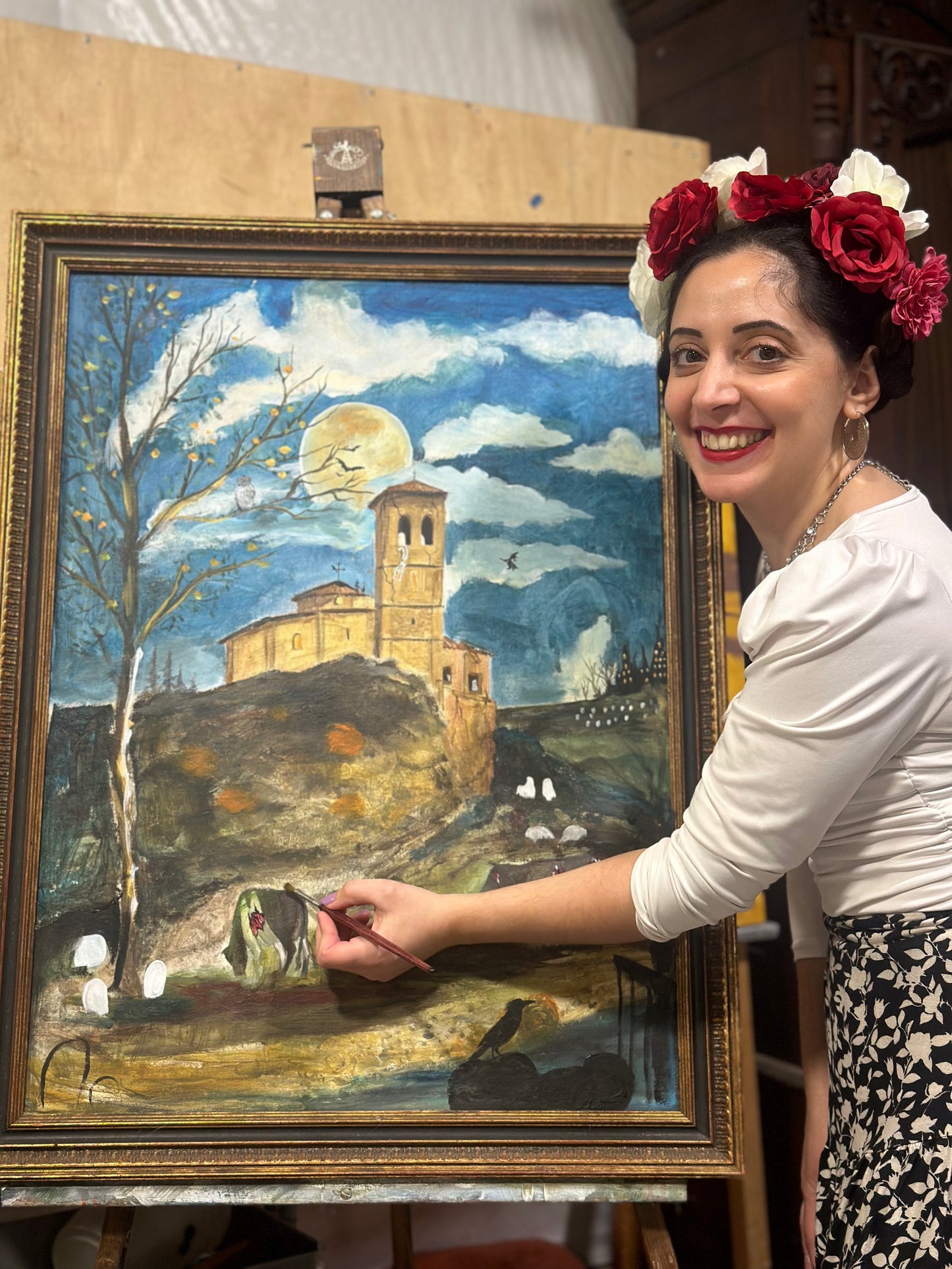 Spooky Scene Painting Workshop