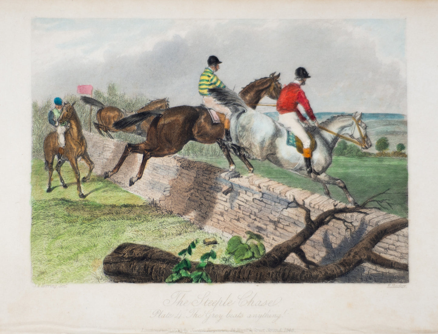 Vintage Horse Prints Set of 6