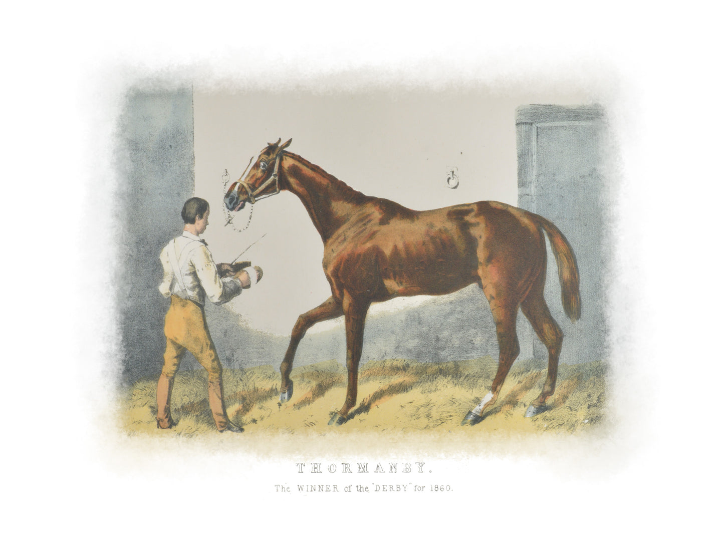 Vintage Horse Prints Set of 6